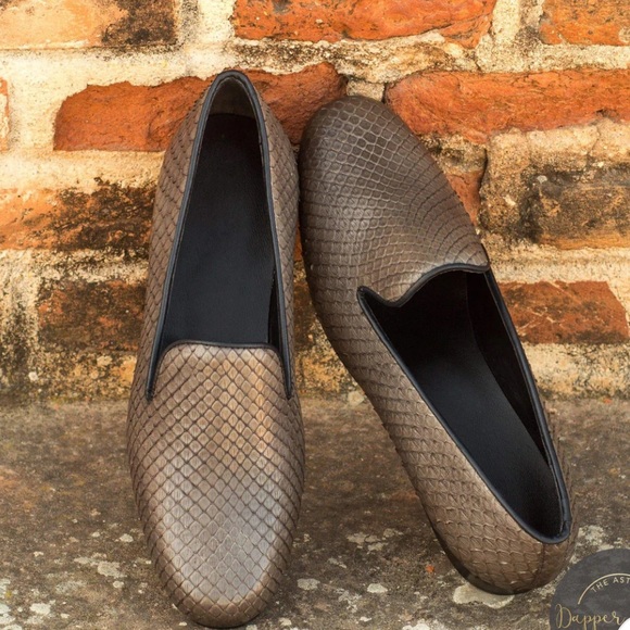 Dapper Lane Audrey Python Loafers - size 10.5 - Picture 11 of 11